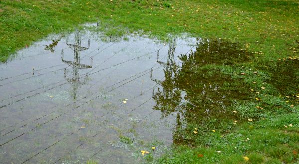 Flooded Yard Drainage Installation in Lebanon