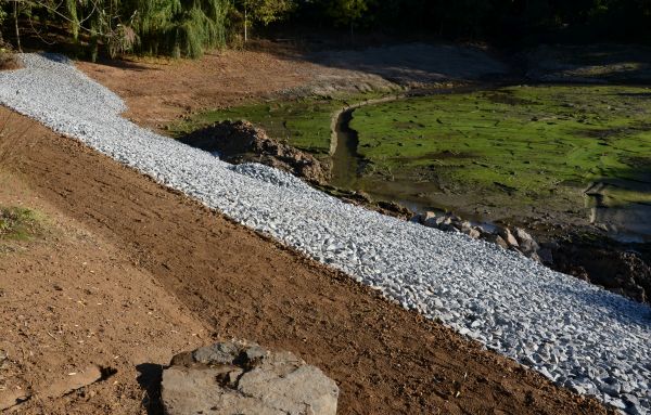 Landscape Swales Installation in Lebanon