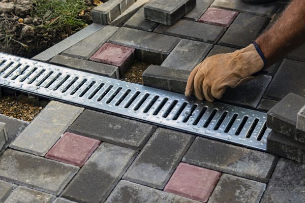 Patio Drain Installation in Lebanon