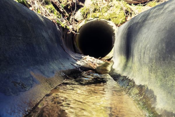 Drainage Swale Installation in Lebanon